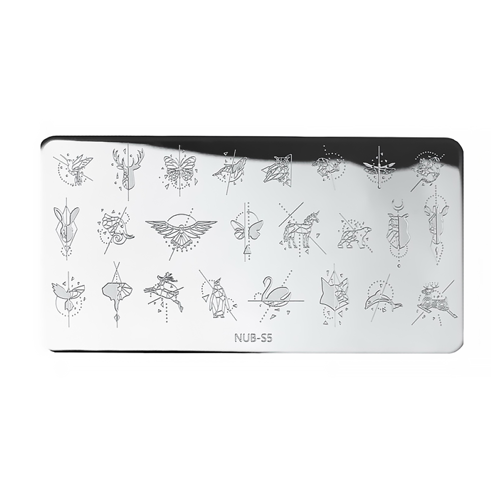 Пластина для стемпінгу NUB Stamping Plate S-5